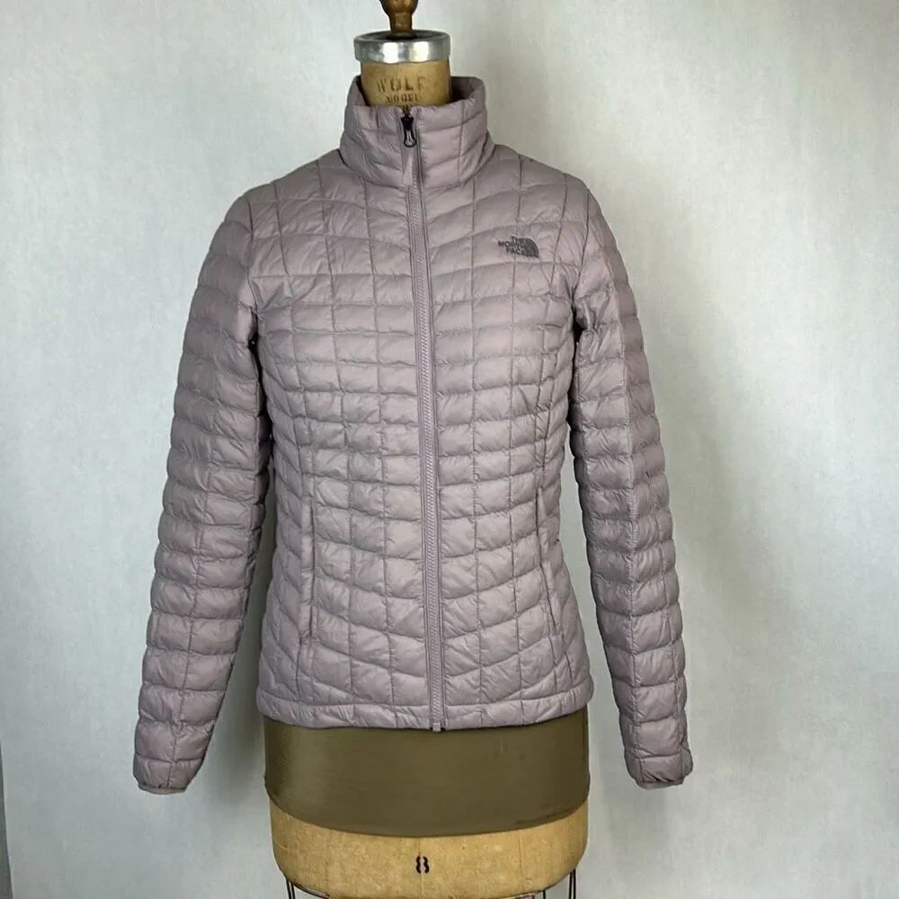 The North Face Thermoball Puffer Jacket Sz Small Lightweight Coat Nano Puff